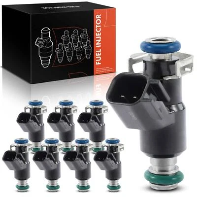 8x Inyector de combustible para Chevrolet Silverado 2500 3500 GMC Savana 2500 HD Yukon 6,0 L Foto 1 de 4