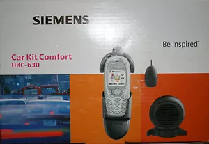 Oryginalny samochodowy zestaw głośnomówiący Siemens CarKit HKC-630 do A60, C60 nowy - Zdjęcie 1 z 1