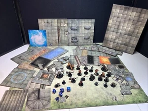 Caja de miniaturas 2010 figuras magos de la costa y piezas de juego tablero de dados - Imagen 1 de 24