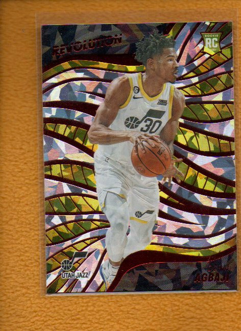 Ochai Agbaji 2022-23 Panini Revolution Rookie Chinese New Year RC #121