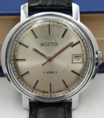 Watch Men's Vostok Wostok Vintage USSR Mechanical 2414 Retro Soviet Serviced - Image 1 of 4