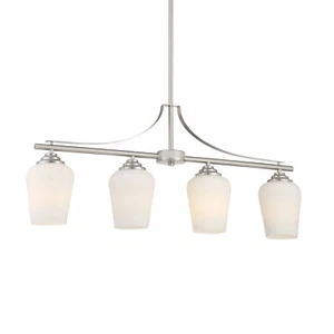 Minka Lavery Shyloh 4 Light Island-Brushed Nickel - Picture 1 of 1