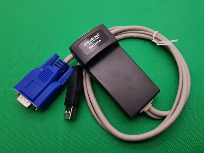 Adaptador de cable Kvm Servswitch KV1121A caja negra - red hembra Rj-45 Foto 1 de 2