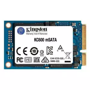 Kingston KC600 256GB mSATA Solid State Drive (3D TLC) SKC600MS/256G 256 GB SSD - Picture 1 of 3