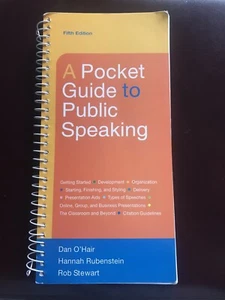 A Pocket guide to public speaking - Bild 1 von 3