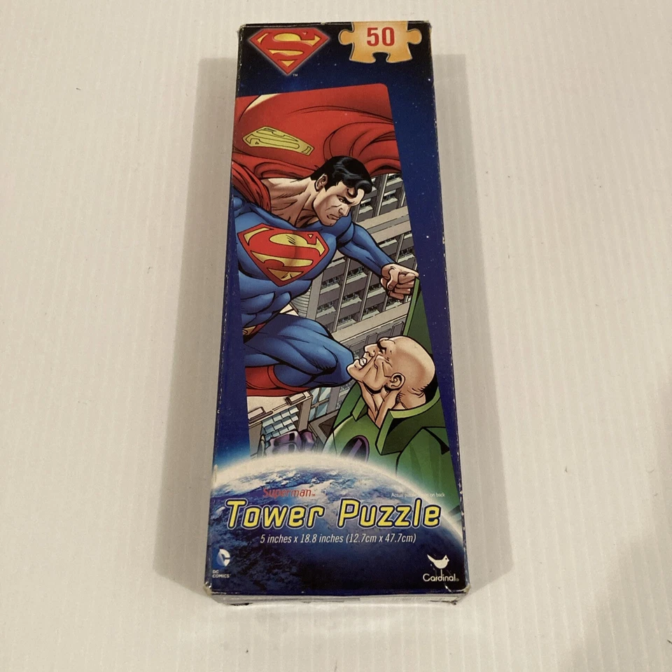 Rompecabezas Torre Cómic Superman 50 Piezas 5"×18.8" Foto 1 de 4