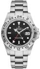 Rolex Explorer II Czarna tarcza Data Okno Stal Oystersteel Luksusowy zegarek męski w sprzedaży