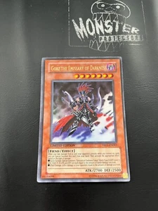 YUGIOH GORZ THE EMISSARY OF DARKNESS ULTRA RARE YR01-EN003 LIMITED EDITION - Foto 1 di 2