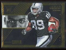 Amari Cooper RC /10 2015 Panini Clear Vision Rookie Vision Gold COWBOYS #3