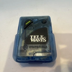 Vintage Motorola Lifestyle Plus Pager Beeper Transparent Not Testing For Parts - Zdjęcie 1 z 5