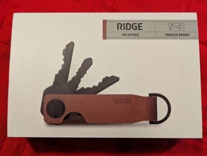 Ridge Carbon Fiber 3k KeyCase - New open box Tobacco Brown - Imagen 1 de 4
