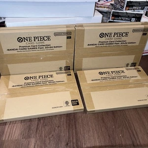 LOT OF 6 One Piece Card Game Premium Card Collection BANDAI Fest 23 24 Edition - Picture 1 of 2