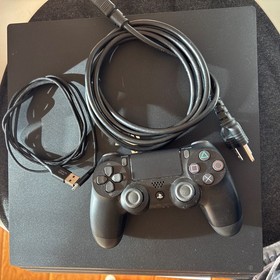 Sony PlayStation 4 Pro 1TB Game Console Jet Black, Controller, AC & HDMI Cord