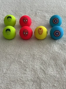 Set Of 7 Volvik x Marvel Golf Balls - Picture 1 of 2