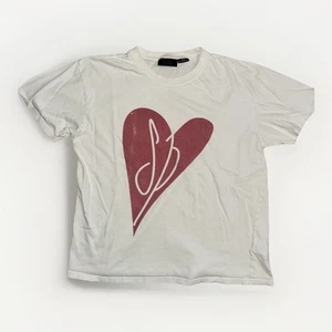 Smashing Pumpkins Heart Logo Band T-Shirt Men’s Medium White 20x24 Alternative - Picture 1 of 5