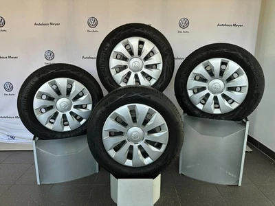 Original Skoda Stahl 15 Zoll Sommerkomplettradsatz für Fabia 4 - Bild 1 von 4