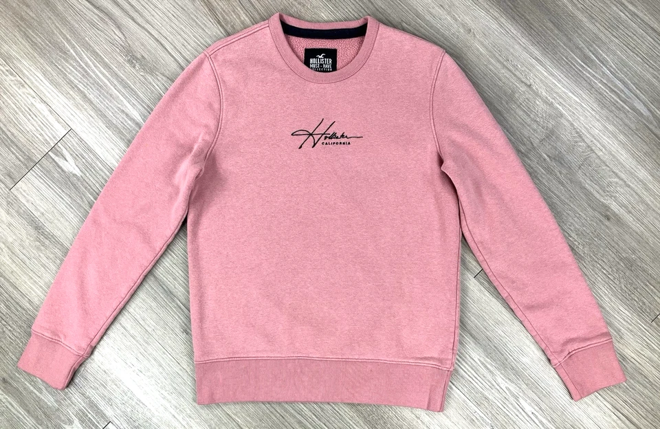 Sudadera Pullover Hollister Y2K Must Have Collection Talla XS Malva Foto 1 de 4