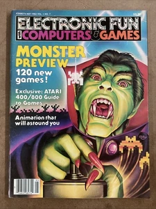 1983 Electronic Fun With Computers & Games Magazine Vol. 1 No. 7 May - Picture 1 of 2