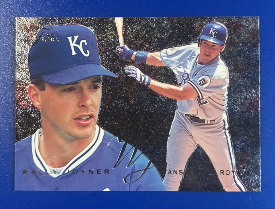 1995 Fleer Flair Baseball Wally Joyner Kansas City Royals #47 - Image 1 of 2