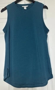 Camiseta sin mangas Athleta Breezy, verde azulado/azul, talla grande - Imagen 1 de 3