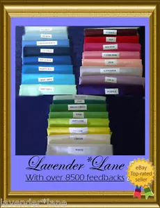 FLAT COT SHEETS - NEW - 20 COLOURS - $17 - FREE POSTAGE - Picture 1 of 5