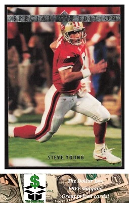 1995 Upper Deck Special Edition #SE89 Steve Young - San Francisco 49ers - Image 1 of 2