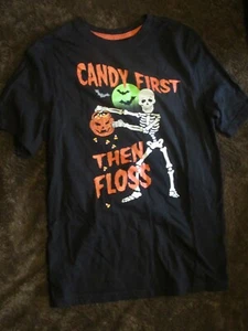 ¡Manera de celebrar! Camiseta Halloween Niños Negra Talla XXL (18) - Imagen 1 de 5