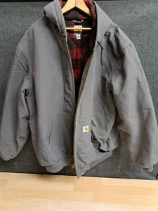 Carhartt Jacke mit Reißverschluss Grau Größe XL - Bild 1 von 6