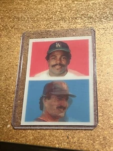 1986 Sportflics Baseball The Big 6 # 181 Gwynn Madlock Guerrero Parker Rose - Picture 1 of 2