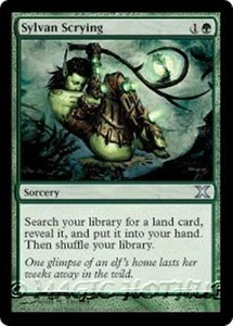 MTG - SYLVAN SCRYING - Tenth Edition (U) - Picture 1 of 1