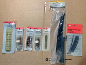 7pks OF Radio Shack Terminal Strips & Shrink Tubing AS SHOWN NIP - Picture 1 of 1