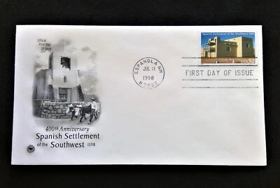 Scott 3220 FDC Spanish Settlement of the Southwest La Mision de San Miguel PCS - Image 1 of 3