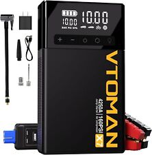 🔥VTOMAN X7 Jump Starter With Air Compressor, 4250A Battery Charger Emergency