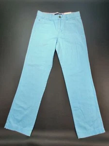 Tommy Hilfiger Boy's Sz 16x27 Blizzard Blue 100% Cotton Pants/Jeans "NEW" - Picture 1 of 12