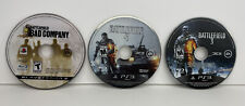 Battlefield: Bad Company & Battlefield 3 & 4 Lot PS3 PlayStation Disc only