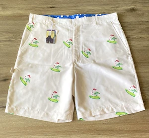 Pantalones Cortos de Golf Bermuda Styles Para Hombre Frente Plano 4 Bolsillos Talla 40 Nuevos Con Etiquetas - Imagen 1 de 13