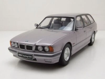 BMW 5er Touring Kombi E34 1996 Argento Modellino 1:18 Triple9 - Immagine 1 di 4