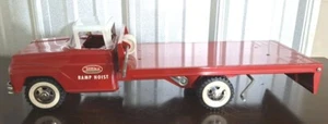 Vintage 1960's Tonka Toys Ramp Hoist Flatbed Tow Truck - Picture 1 of 18