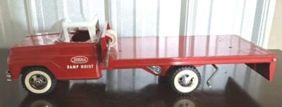Vintage 1960's Tonka Toys Ramp Hoist Flatbed Tow Truck - Image 1 of 4