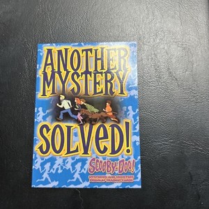 Jb14 Scooby Doo Mysteries And Monsters 2003 Inkworks #64 Another Mystery Solved