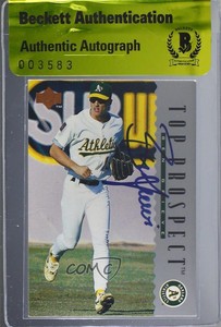 1995 Upper Deck Ben Grieve #3 BAS Certified BAS Encased Auto Rookie RC