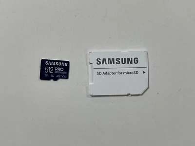 Saumsung PRO Ultimate 512GB U3 UHS-I microSDXC Card MB-MY512SA/AM - Image 1 of 4