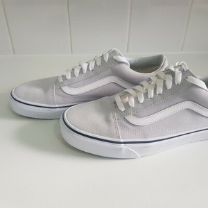 grey & white vans