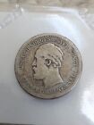 1877 Sweden 1 Krona, Rare silver coin, 1st Year!