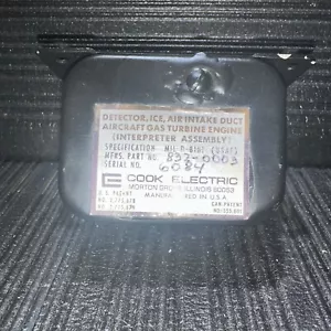 💥Detector ICE PN 832-0003 CONDUCTO DE ADMISIÓN DE AIRE💥 - Imagen 1 de 4