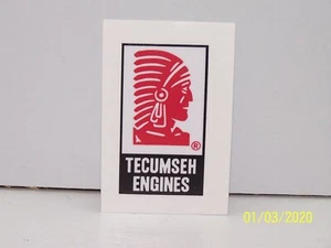 Tecumseh Engine Decal - Picture 1 of 1