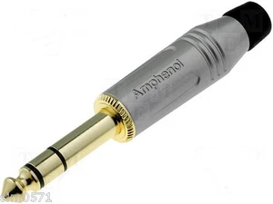 AMPHENOL PAYS ACP-GN-AU Connecteur Jack 6,3 mm STÉRÉO - Picture 1 of 1