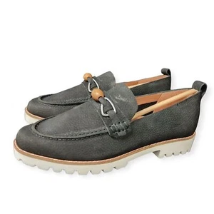 Gentle Souls by Kenneth Cole Size 6.5 Eugene Beaded Bit-Trim Slip-On Loafers - Picture 1 of 8