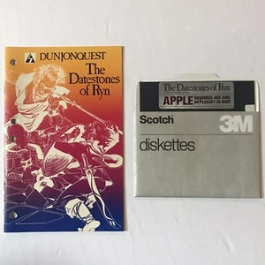 Dunjonquest: Datestones of Ryn für Apple II von Epyx (automatisierte Simulationen) - Bild 1 von 2