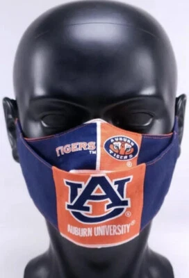 Auburn Tigers Face Mask. homemade in the USA. - Image 1 of 4